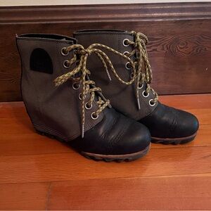Sorel PDX Waterproof Wedge Winter Ankle Boots